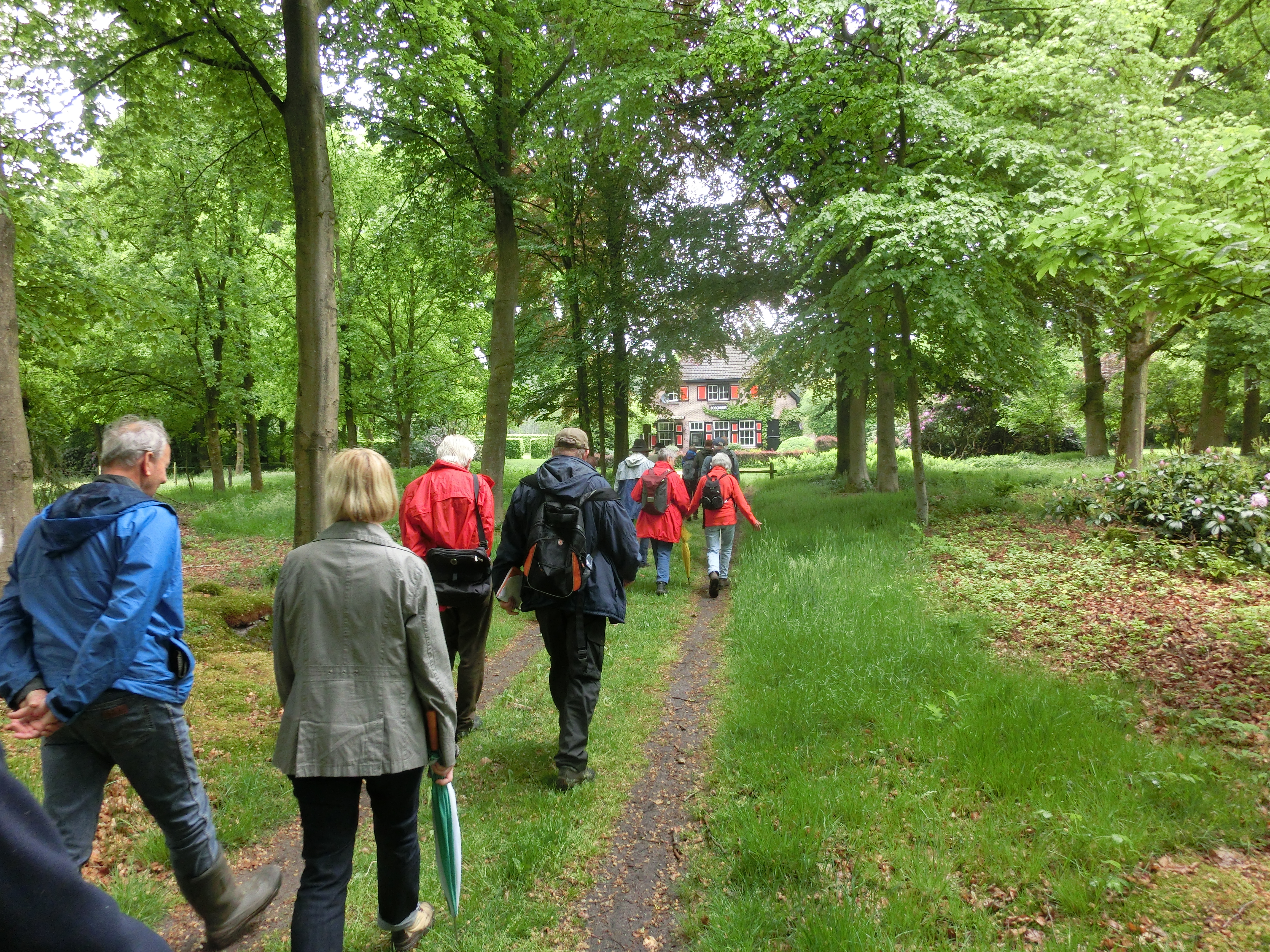 Natuurwandeling op zondag, over het landgoed Hemmen